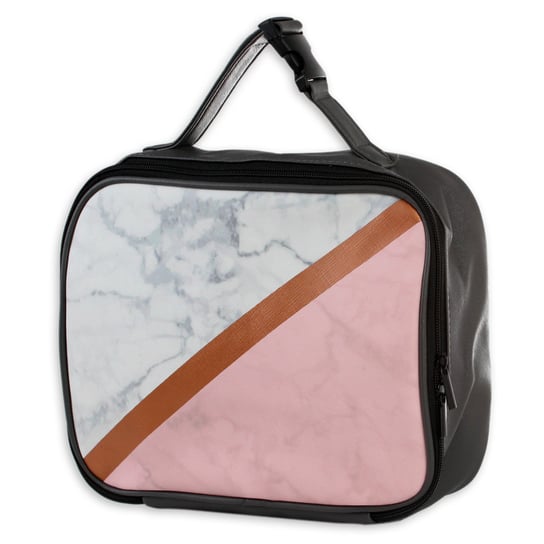 Lunchbag, Marble Chic, Różnokolorowy, 190x270x80 mm Empik