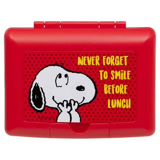 Lunchbox, Snoopy, czerwony Empik