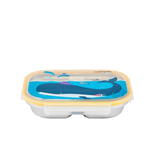 Lunchbox stalowy z 3 przegródkami INFANT / Cuitisan Cuitisan