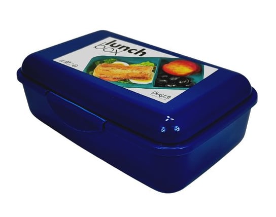 Lunchbox z przegrodą Plast1 - Granatowy PLAST1
