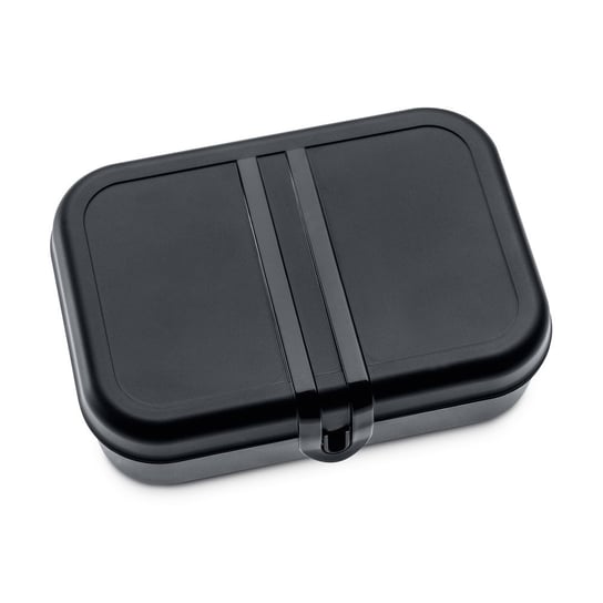 Lunchbox z przegródką KOZIOL Pascal L, czarny, 7x16,6x23 cm Koziol