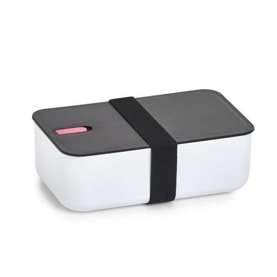 Lunchbox z przegródką, ZELLER, biały, 19x12x6,5 cm Zeller