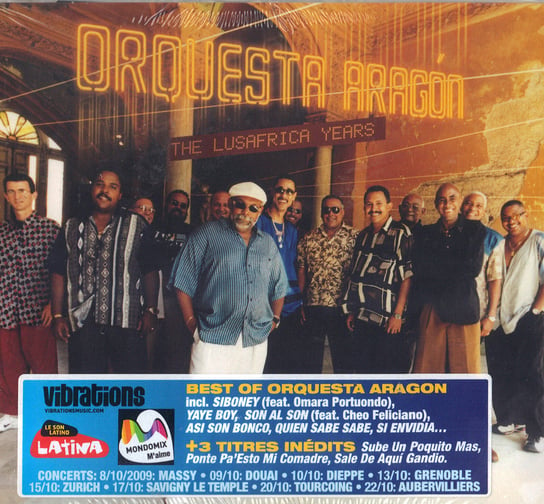Lusafrica Years Orquesta Aragón, Portuondo Omara, Feliciano Cheo