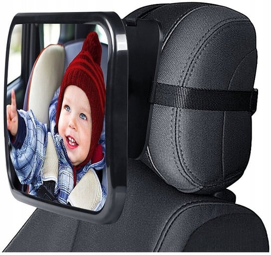 Lusterko Do Obserwacji Dziecka W Samochodzie Aucie Podróży Regulowane Inna marka