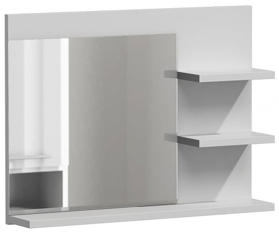 Lustro do łazienki PROFEOS Caro, białe, 60x12x50 cm Profeos