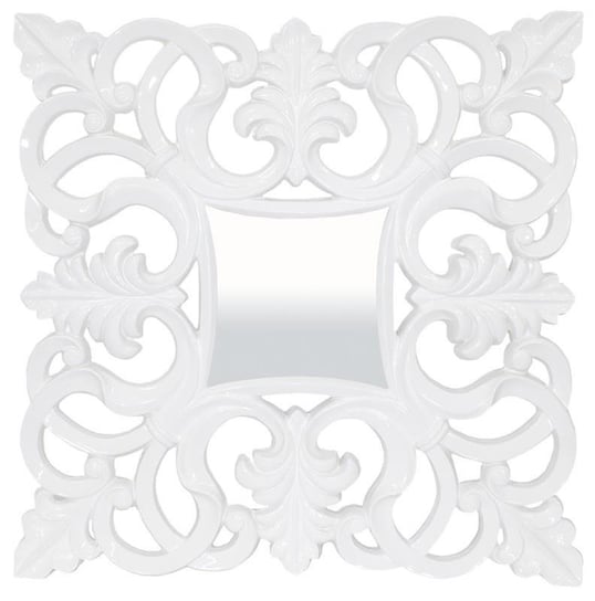 Lustro Korona, białe, 98x99 cm Art-Pol