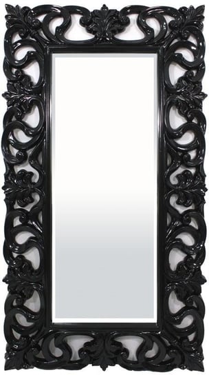 Lustro Korona, czarne, 92x4,5x168 cm Pigmejka