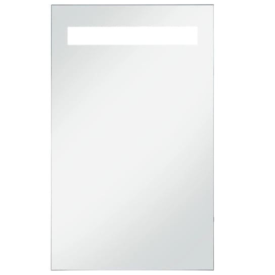 Lustro łazienkowe LED 60x100 cm, srebrne / AAALOE Inna marka