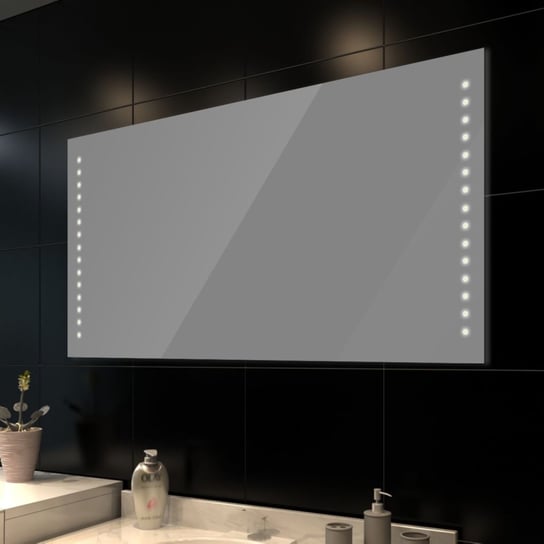 Lustro łazienkowe LED MWGROUP, białe, 100x60 cm vidaXL