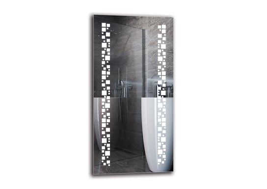 Lustro łazienkowe z podświetleniem LED ARTTOR - ciepła barwa LED 3000K, M1CP-46-50x100, 50x100 cm ARTTOR