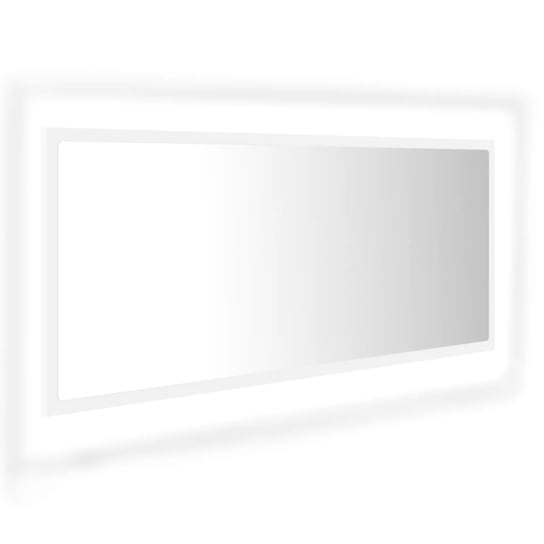 Lustro LED RGB 100x8,5x37 cm białe Zakito Europe