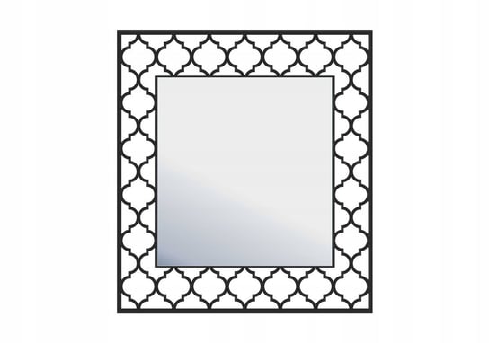 Lustro metalowe Maroko L06 100 cm czarny matowy Inna marka