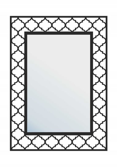 Lustro metalowe Maroko L06 90 cm czarny matowy Inna marka