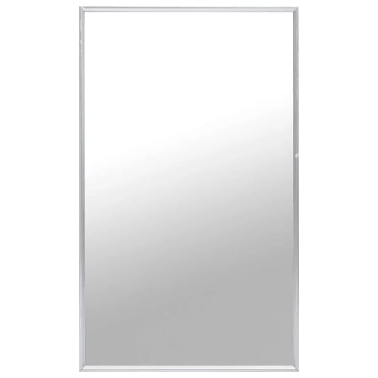 Lustro minimalistyczne 100x60 cm, srebrne / AAALOE Inna marka
