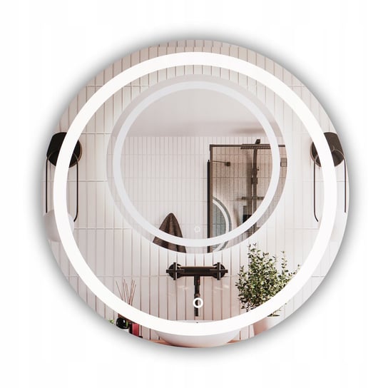 LUSTRO OKRĄGŁE LED FI 60cm WŁĄCZNIK DOTYKOWY Home & Decor Group