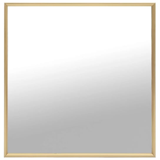 Lustro PVC minimalistyczne złote 60x60cm / AAALOE Inna marka