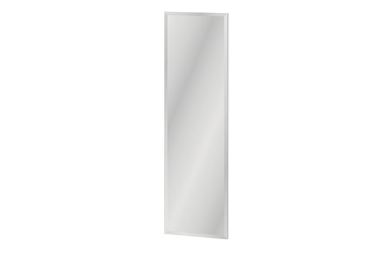 Lustro SARPA biały, 40x136x2, Płyta laminowana, Szkło hartowane Konsimo