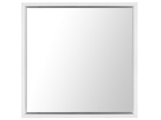 Lustro ścienne BELIANI Brignoles, białe, 50x50 cm Beliani