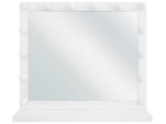 Lustro stojące BELIANI Beauvoir, LED, białe 50x60 cm Beliani