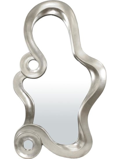 Lustro stylowe klasyczne srebrna rama Pigmejka