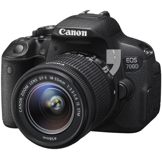 Lustrzanka CANON EOS 700D + obiektyw 18-55 STM + 55-250II Canon