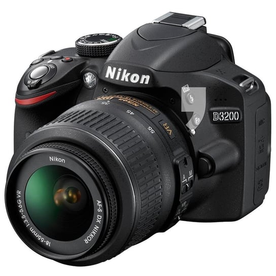 Lustrzanka NIKON D3200 kit + obiektyw AF-S DX18-55M f/3.5–5.6G V Nikon