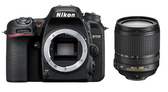 Lustrzanka NIKON D7500 + 18-105 VR + karta Sandisk 32 GB 80MB/s Nikon