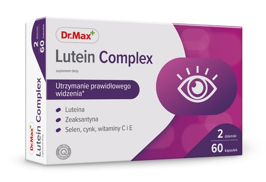 Lutein Complex Dr.Max, suplement diety, 60 kapsułek Dr.Max Pharma