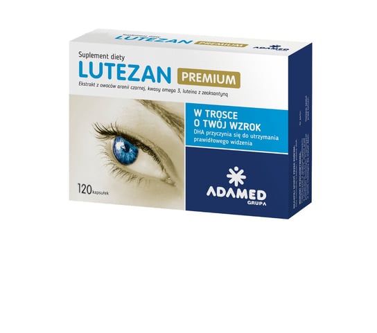 Lutezan Premium, suplement diety, 120 kapsułek Adamed