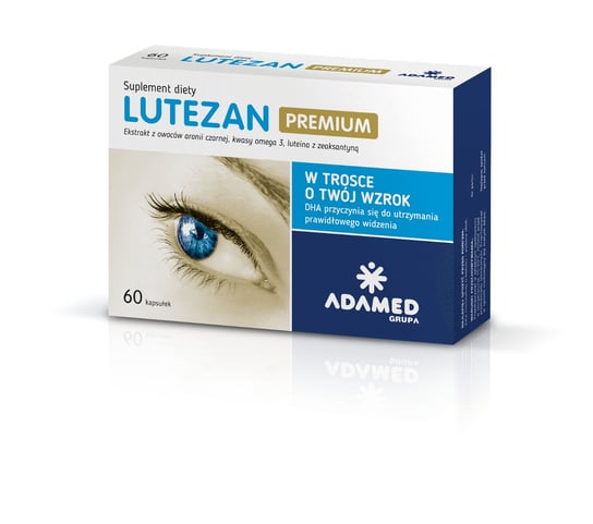 Lutezan Premium, suplement diety, 60 kapsułek Adamed