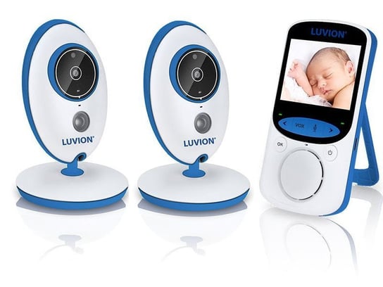 LUVION® EASY PLUS - elektroniczna niania z dwiema kamerami i monitorem 2,4" Luvion Premium Babyproducts