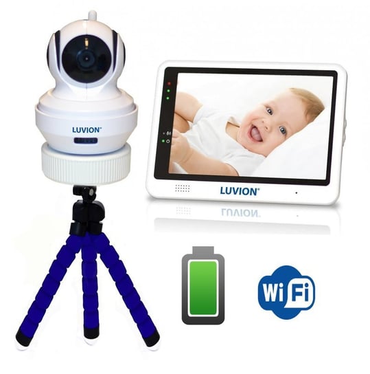Luvion® Grand Elite 3 Connect Plus - elektroniczna niania w zestawie z baterią Powerbank do kamery Luvion Premium Babyproducts