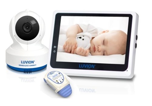 Luvion Premium Babyproducts, Luvion Grand Elite 3 Connect/Snuza Hero MD, Elektroniczna niania z kamerą i monitorem oddechu Snuza