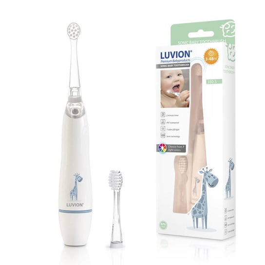 Luvion SONIC BABY - Soniczna szczoteczka dla dzieci od 3-48 miesiąca życia Luvion Premium Babyproducts