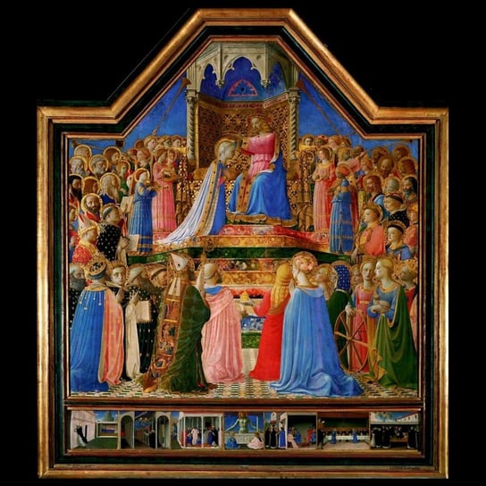 Luwr #3 – Fra Angelico, Koronacja Marii, Salon Carré, sala 708 - Przed obrazem - podcast Żelazińska Joanna