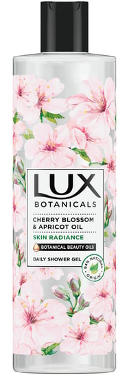 Lux Botanicals Żel pod prysznic rozświetlający Cherry Blossom & Apricot Oil 500ml Lux Botanicals