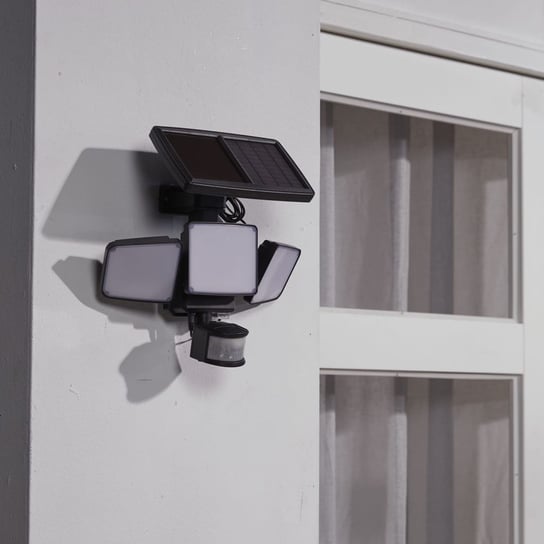 Luxform Inteligentna lampa solarna LED Security La Rioja, czujnik PIR Luxform