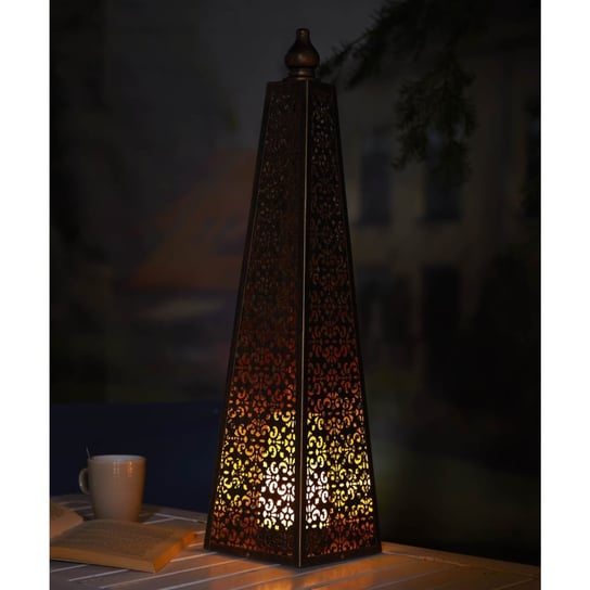 Luxform Lighting Oświetlenie Led Pyramid, Baterie, 60 Cm, Kolor Miedzi Luxform Lighting