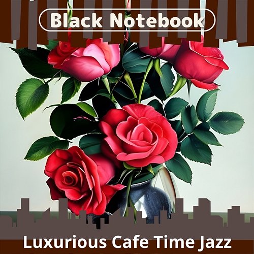 Luxurious Cafe Time Jazz Black Notebook