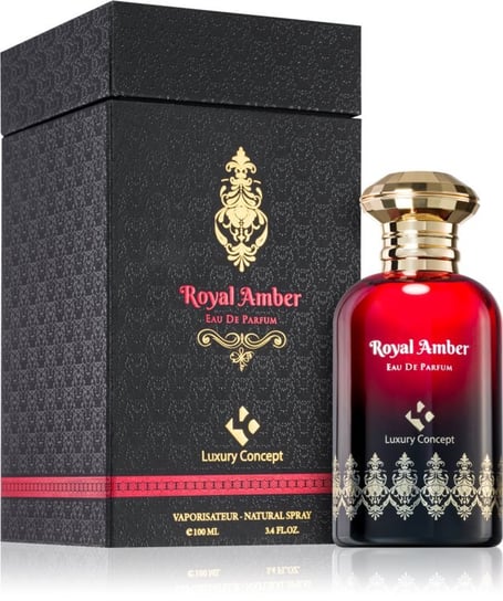 Luxury Concept, Royal Amber, woda perfumowana, 100 ml Inna marka