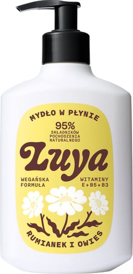Luya, Mydło do rąk w płynie Rumianek i Owies, 400 ml Luya