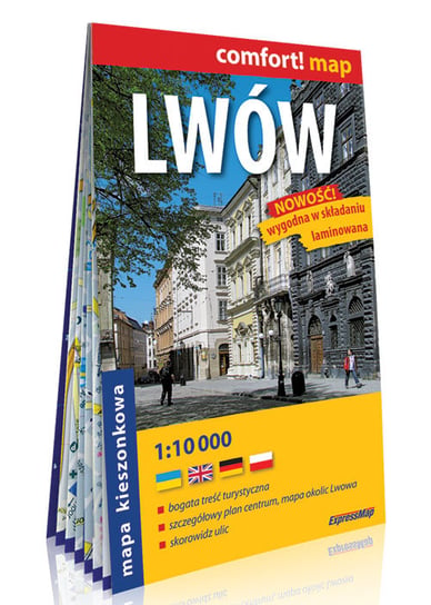 Lwów. Plan miasta 1:10 000 Opracowanie zbiorowe