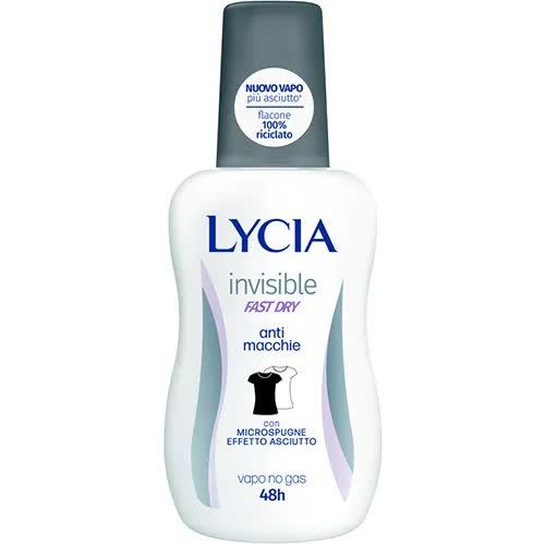 Lycia, Antyperspirant Spray 48h, Invisible Fast Dry, 75ml LYCIA