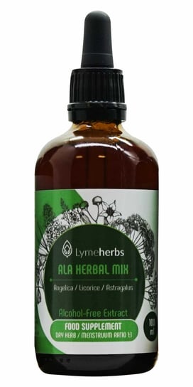 Lymeherbs, ALA Herbal Mix ekstrakt bezalkoholowy 1:1, Suplement diety, 100ml Lymeherbs