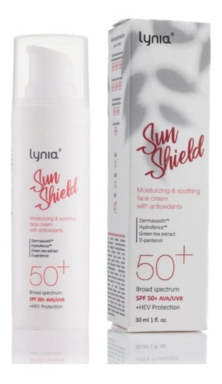 Lynia, Sun Shield, Krem ochronny z wysokim foltrem SPF50, 30 ml Lynia