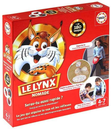 Lynx 180 - Ryś (wersja podróżna) G3, gra planszowa,Educa Educa