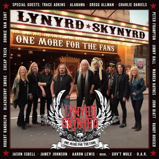 Lynyrd Skynyrd One More For The Fans 2CD Lynyrd Skynyrd, Gov't Mule, Allman Gregg, Haynes Warren, Alabama, Johnson Jamey, Randolph Robert, Daniels Charlie, Cheap Trick