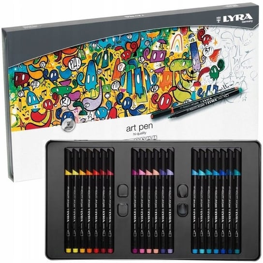 Lyra Pisaki Markery Artystyczne Art Pen 40 Kolorów Lyra
