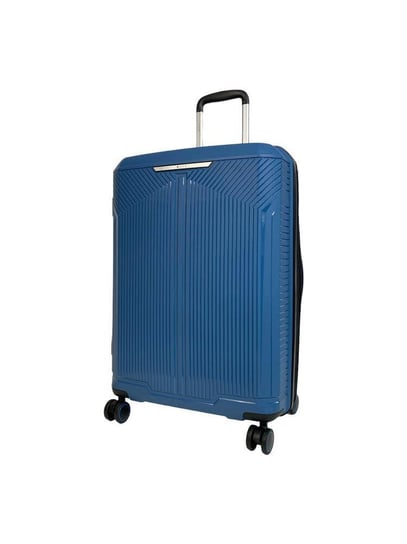 LYS Paris Bogota Średnia twarda niebieska walizka na kółkach 66 cm Inna marka