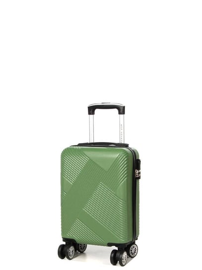 LYS Paris Cali Mała twarda zielona walizka kabinowa na kółkach 45 cm Inna marka